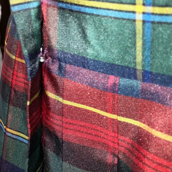 American Living Plaid Dress - Red and Green - Picture 6 of 9